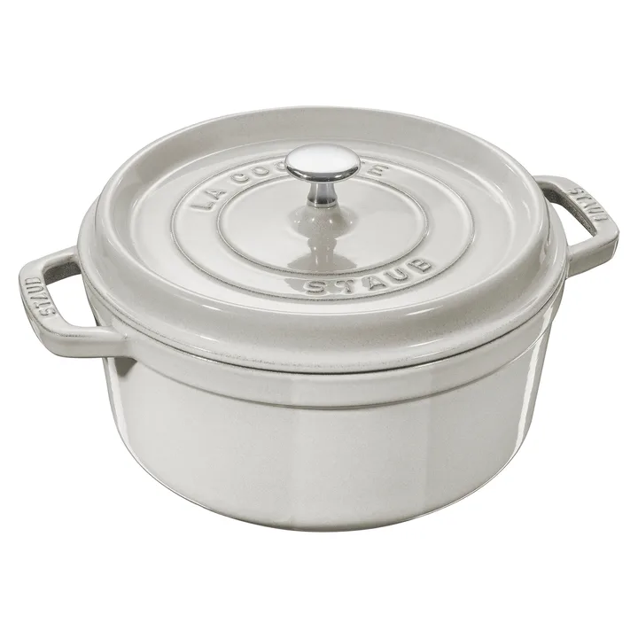 Staub White Truffle 炖锅 - 5.2l - STAUB