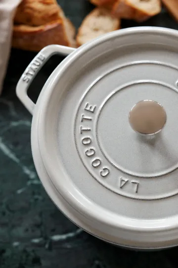 Staub White Truffle 炖锅 - 6.7l - STAUB