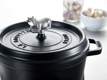 Staub金属旋钮锅盖把手 - 牛形 - STAUB