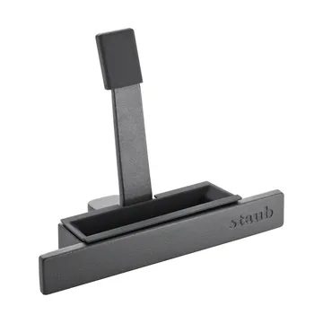Staub铸铁硅胶锅盖收纳架 - 黑色 - STAUB