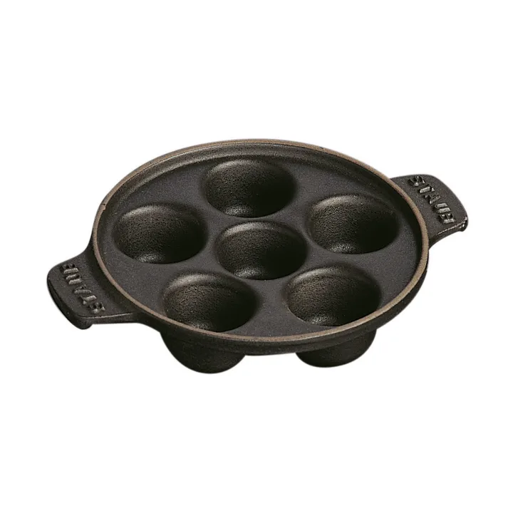 Staub铸铁蜗牛盘直径14cm - 黑色 - STAUB