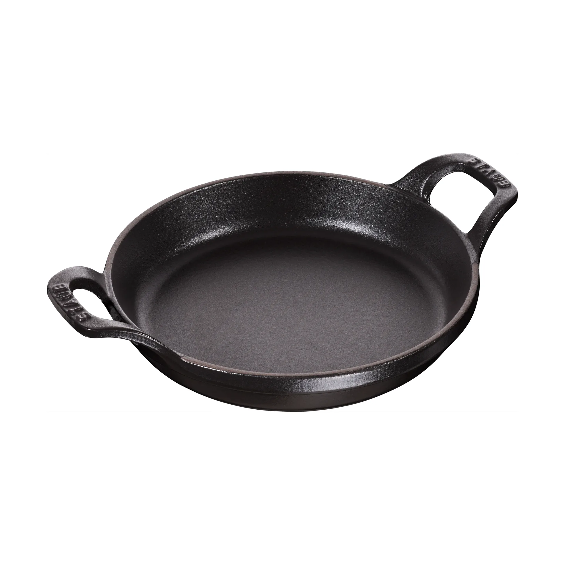 Staub圆形铸铁烤盘直径20cm, 黑色 STAUB