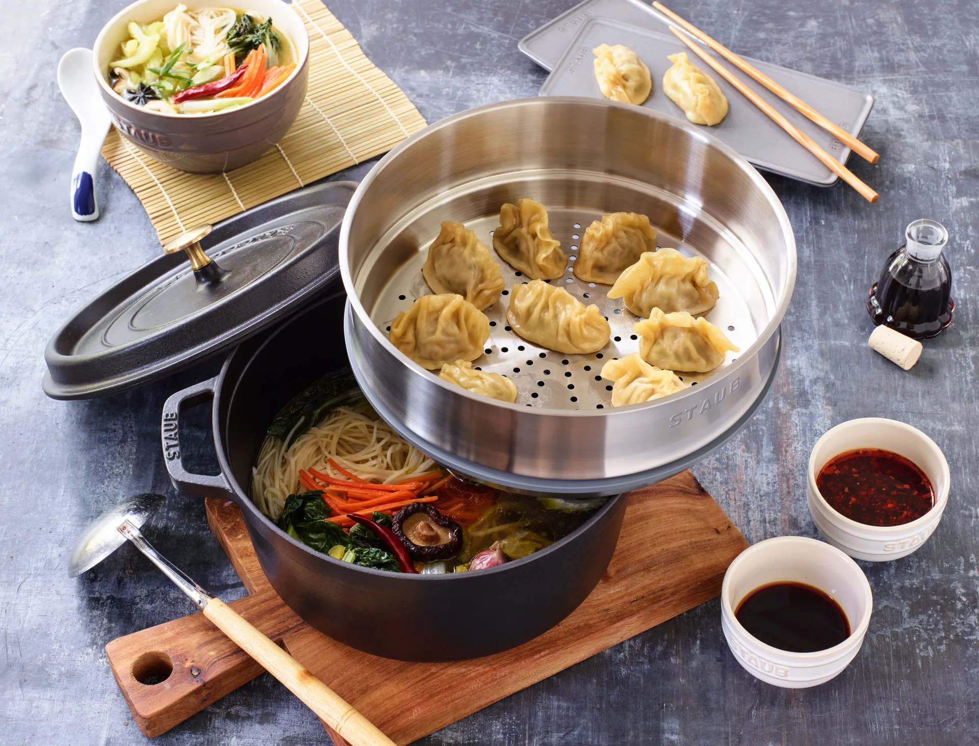 Staub蒸笼蒸煮内胆直径26cm, 不锈钢 STAUB