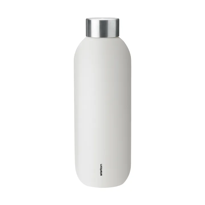 保冷保温瓶 0.6升 - 柔和粉笔白色 - Stelton
