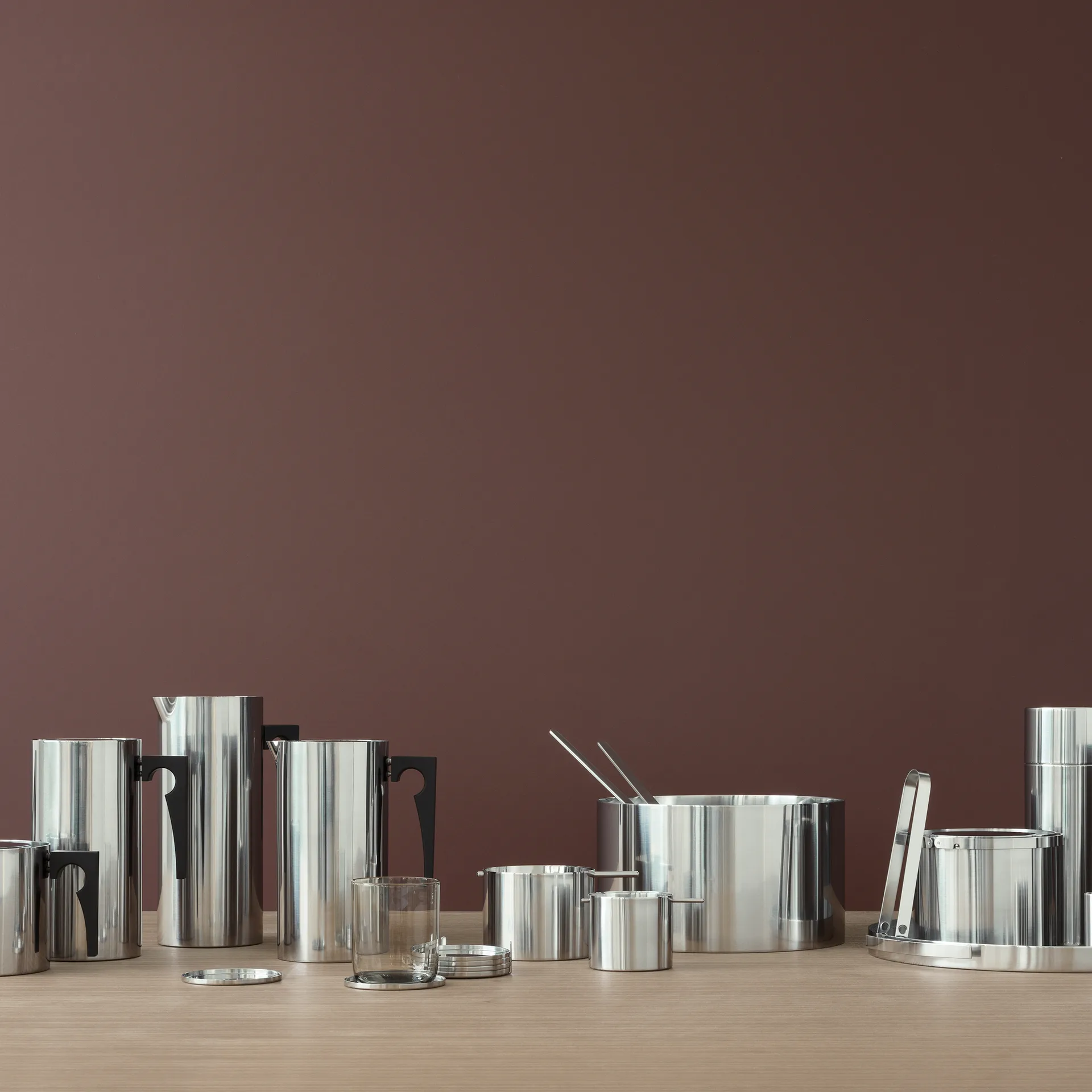 AJ cylinda-line 小号烟灰缸, 不锈钢 Stelton