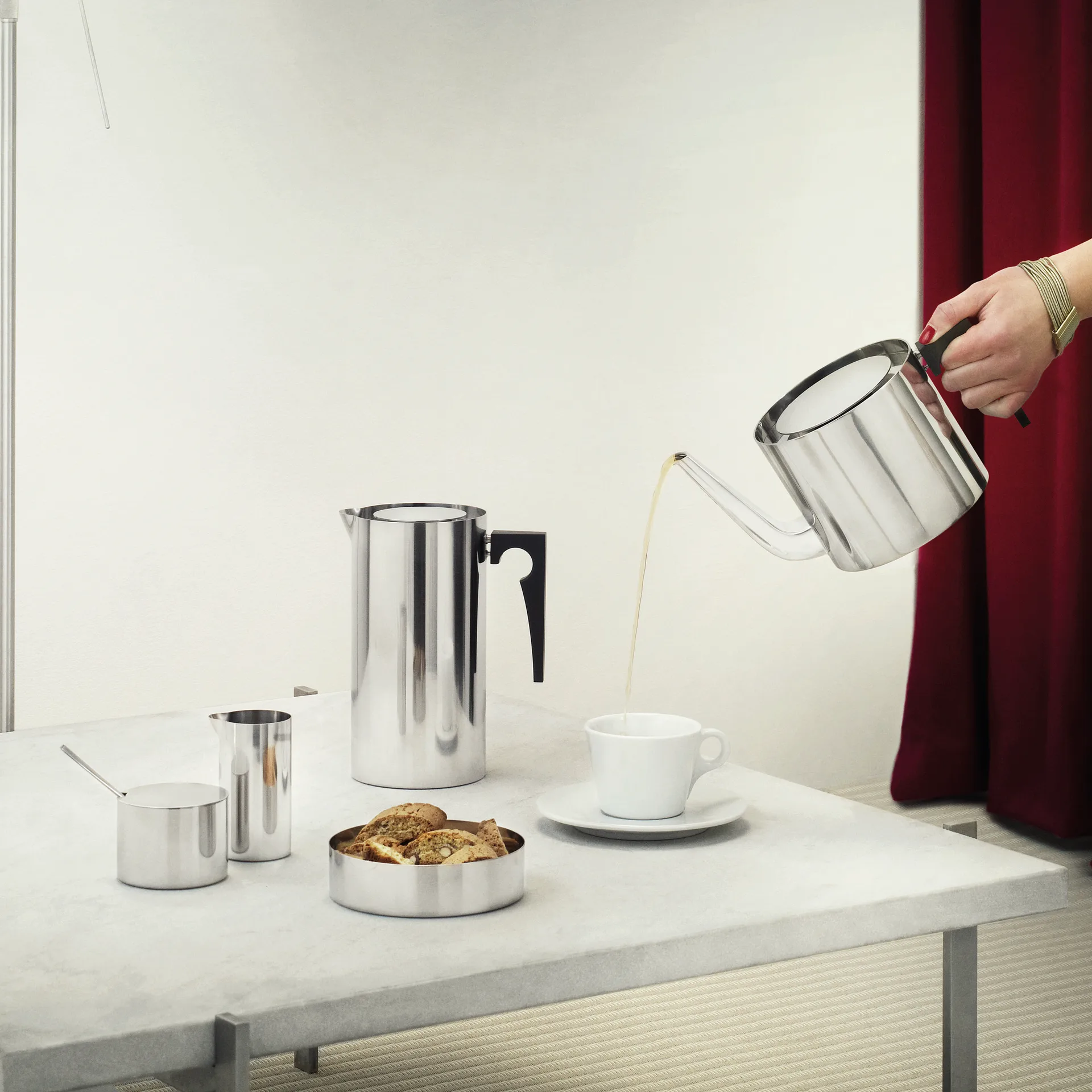 AJ cylinda-line 糖罐, 不锈钢 Stelton