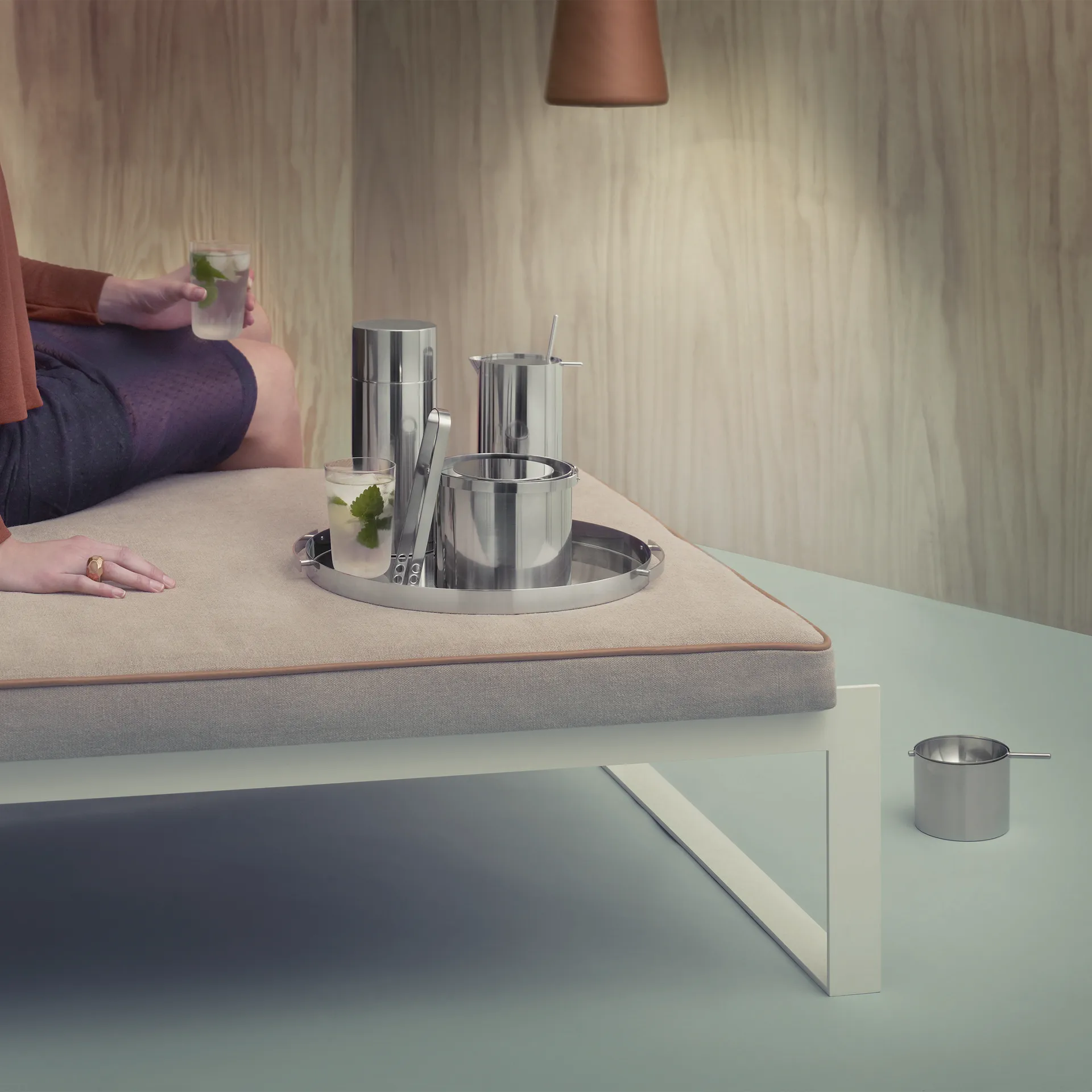 AJ cylinda-line调酒器0.75L, 不锈钢 Stelton