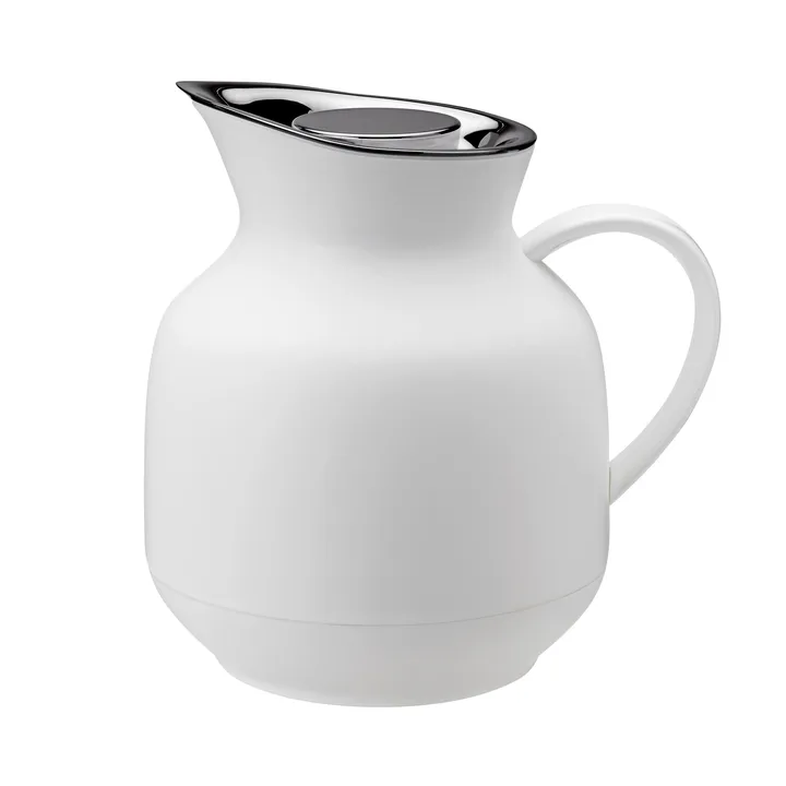 Amphora 茶保温壶 1升 - 柔白色 - Stelton