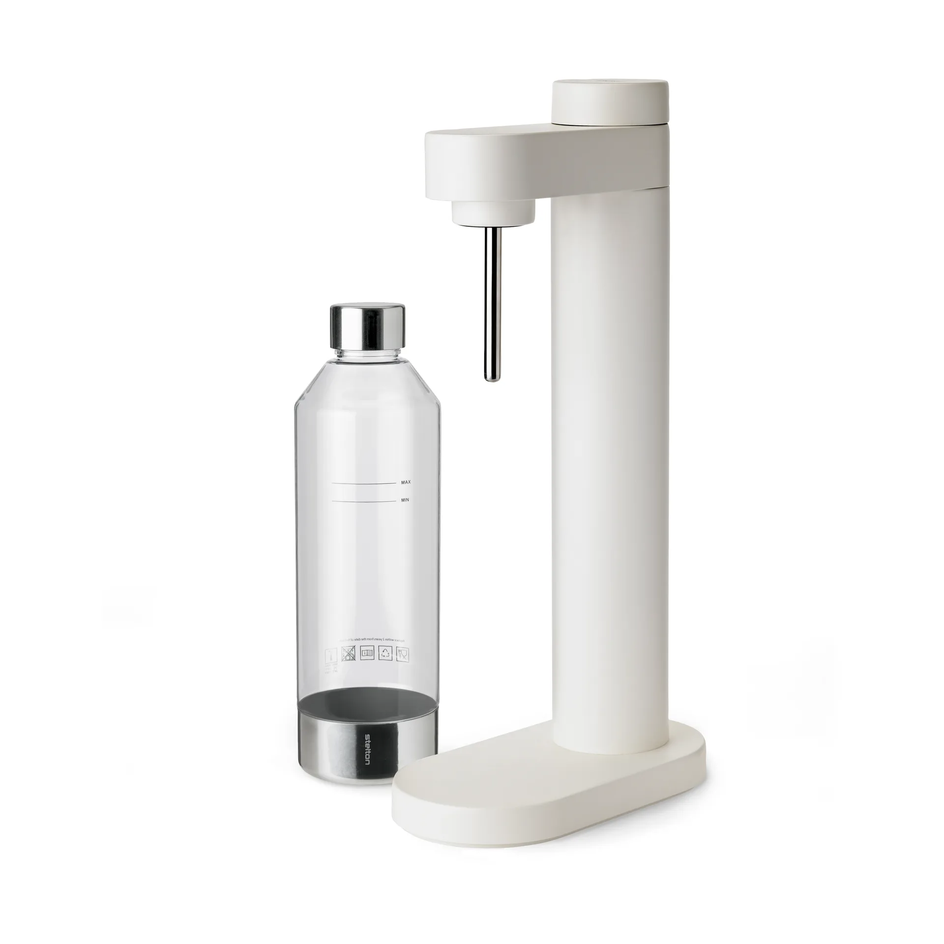 Brus 碳酸水机, 柔白色 Stelton
