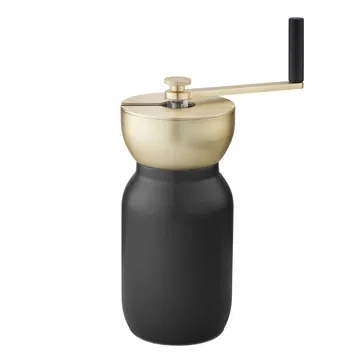 Collar coffee grinder - 黑色-brass - Stelton