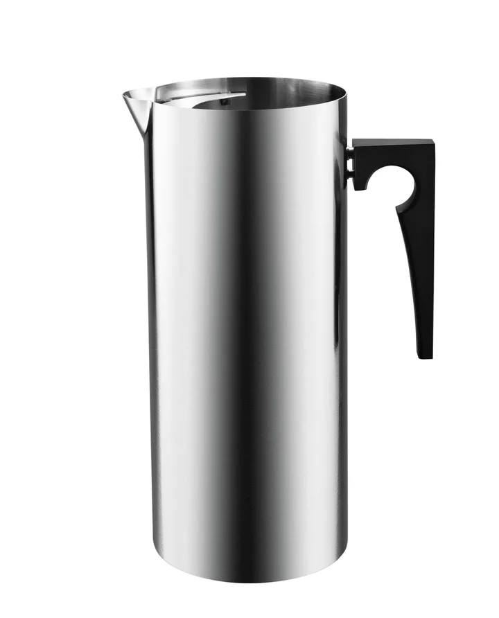 Cylinda Line带冰槽冷水壶 - 钢色 - Stelton