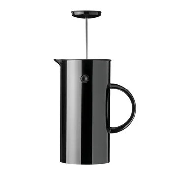 EM Stelton 压滤咖啡壶 - 黑色 - Stelton