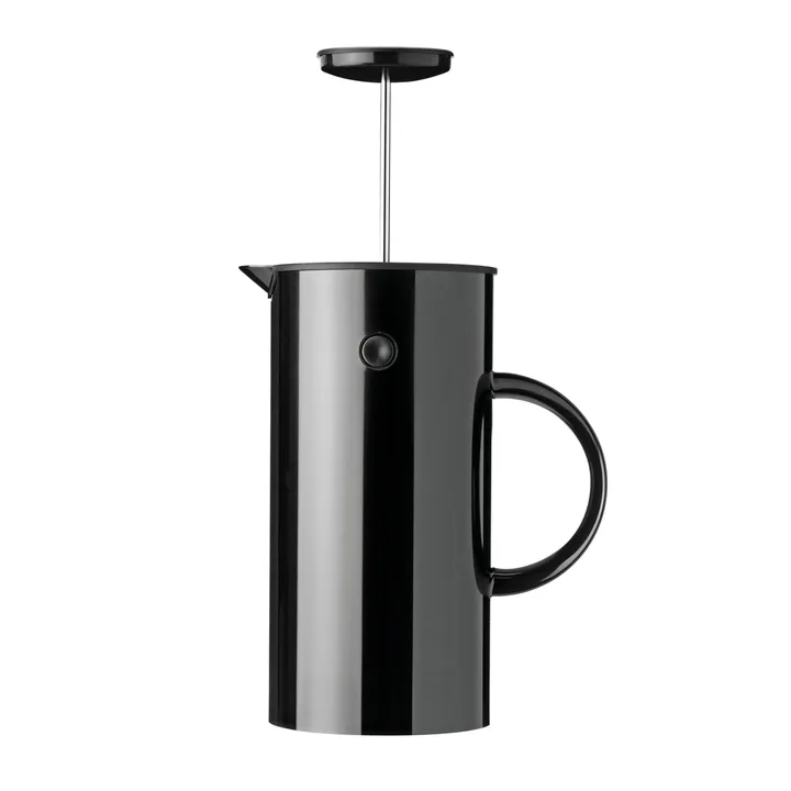 EM Stelton 压滤咖啡壶 - 黑色 - Stelton