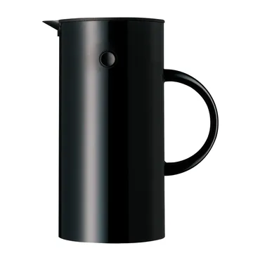 EM Stelton 压滤咖啡壶 - 黑色 - Stelton