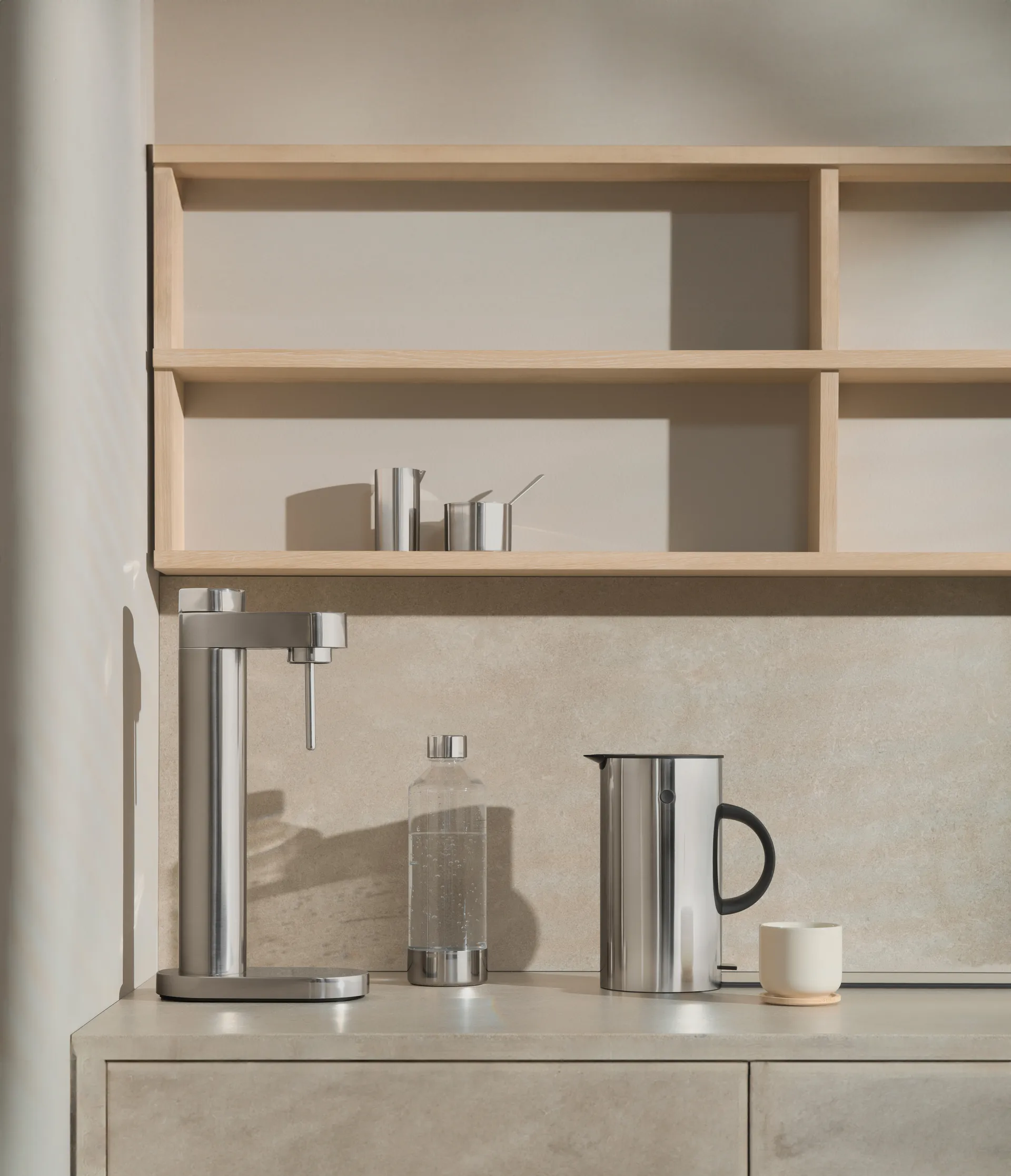 EM77 电水壶 1.5升, 钢制 Stelton