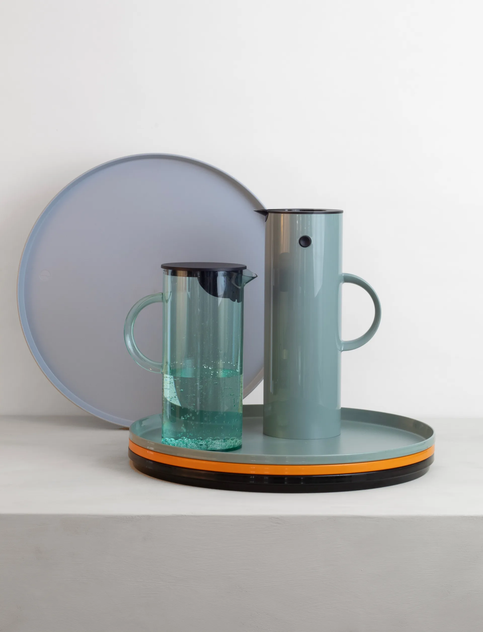 EM77 带盖壶1.5升, 灰绿色 Stelton