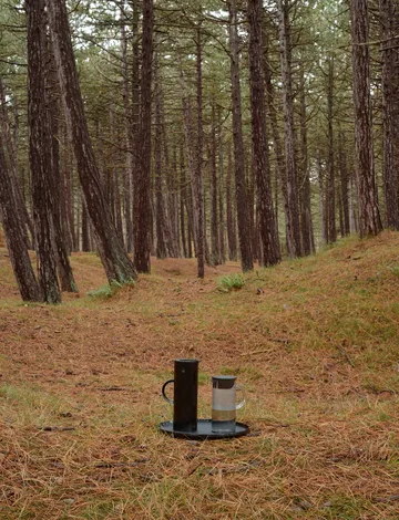 EM77 带盖壶1.5升 - 烟灰色 - Stelton