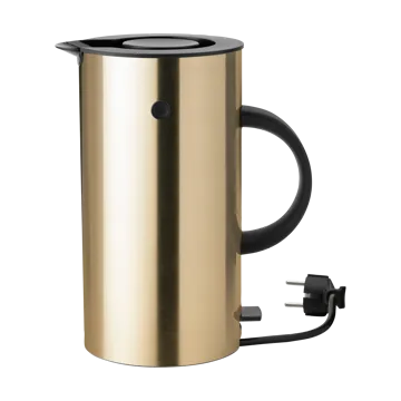 EM77 1.5升烧水壶 (欧版) - 拉丝黄铜 - Stelton