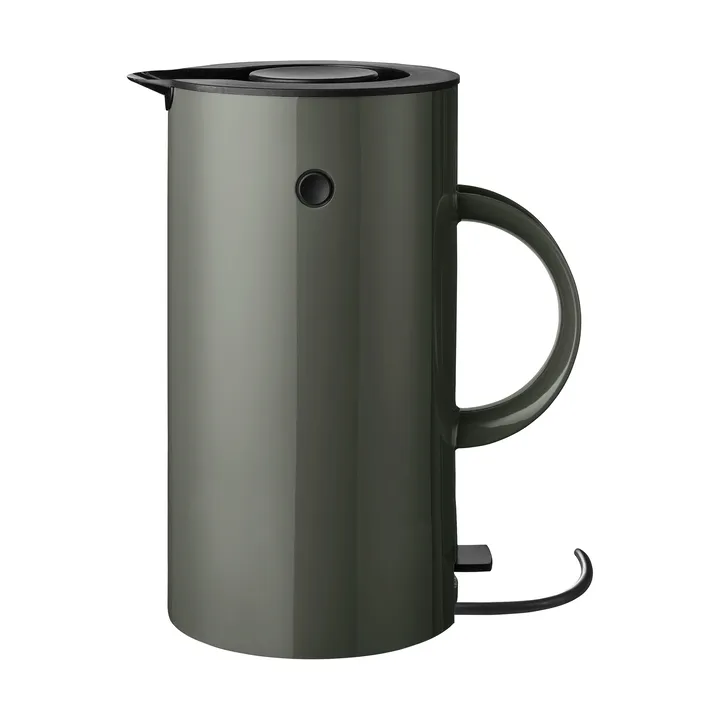 EM77 家用电热水壶热水壶1.5L - 深森林绿色 - Stelton