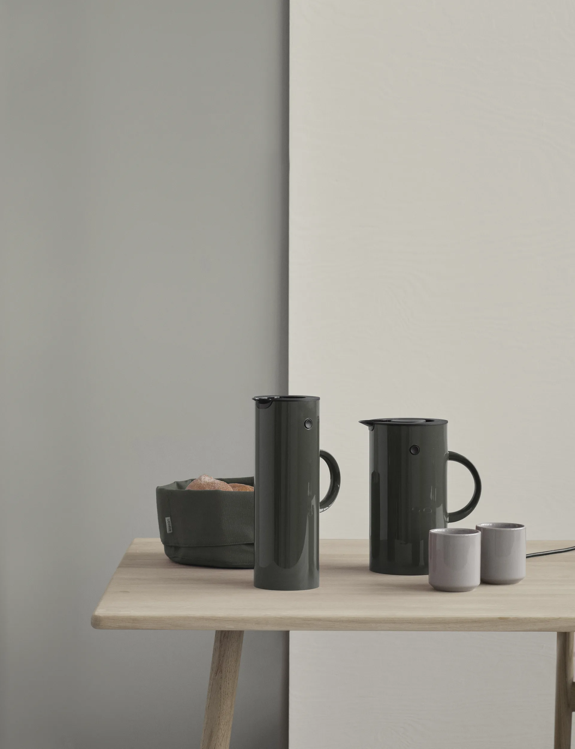 EM77 家用电热水壶热水壶1.5L, 深森林绿色 Stelton