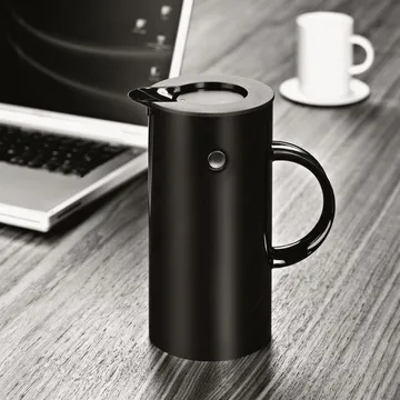 EM77 Stelton 保温壶0.5升 - 黑色 - Stelton