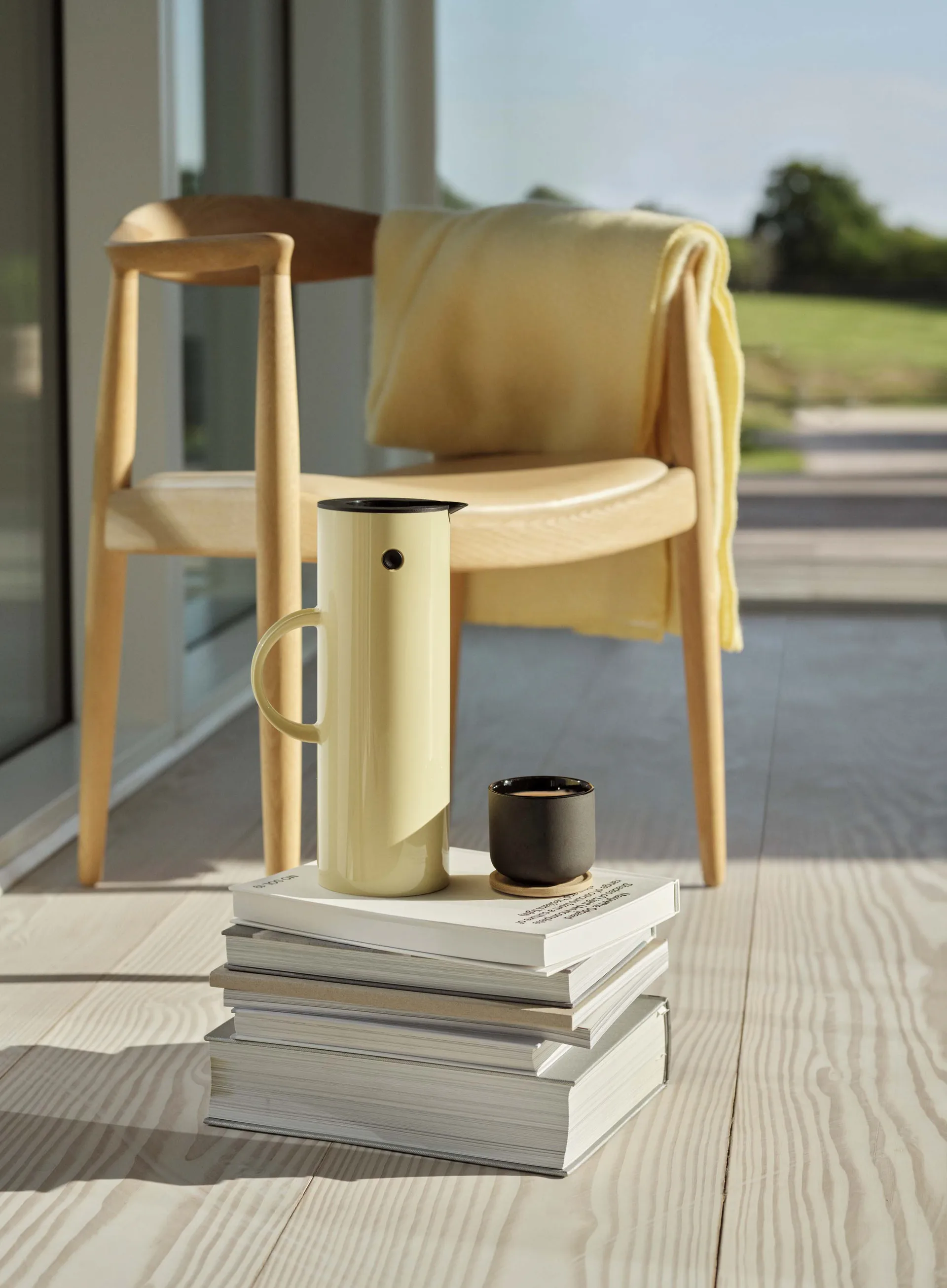 EM77 Stelton保温壶 1升, Mellow 黄色 Stelton