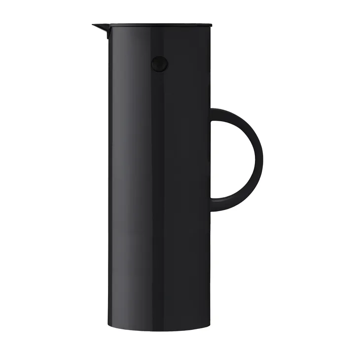 EM77 Stelton 保温水壶 1L - 亮面黑 - Stelton