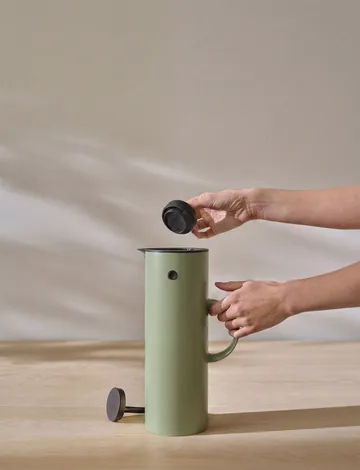 EM77 Stelton 保温水壶 1L - 蕨绿色软质款 - Stelton