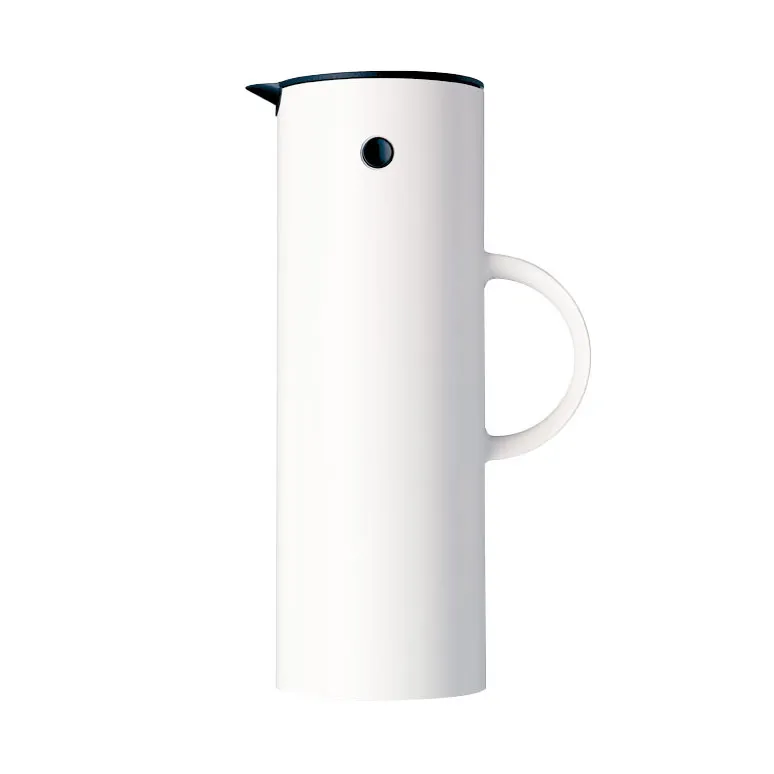 EM77 Stelton 保温水壶 1L, 白色 Stelton