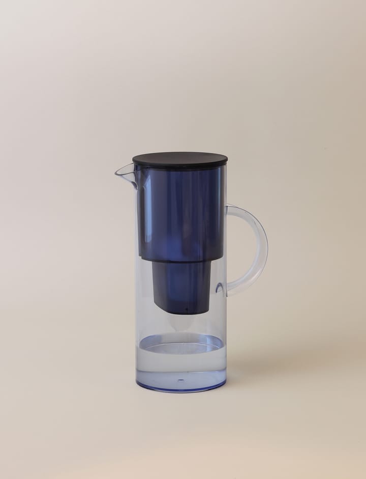 EM77 水壶/水瓶 with water filter 2 L, 蓝色 Stelton