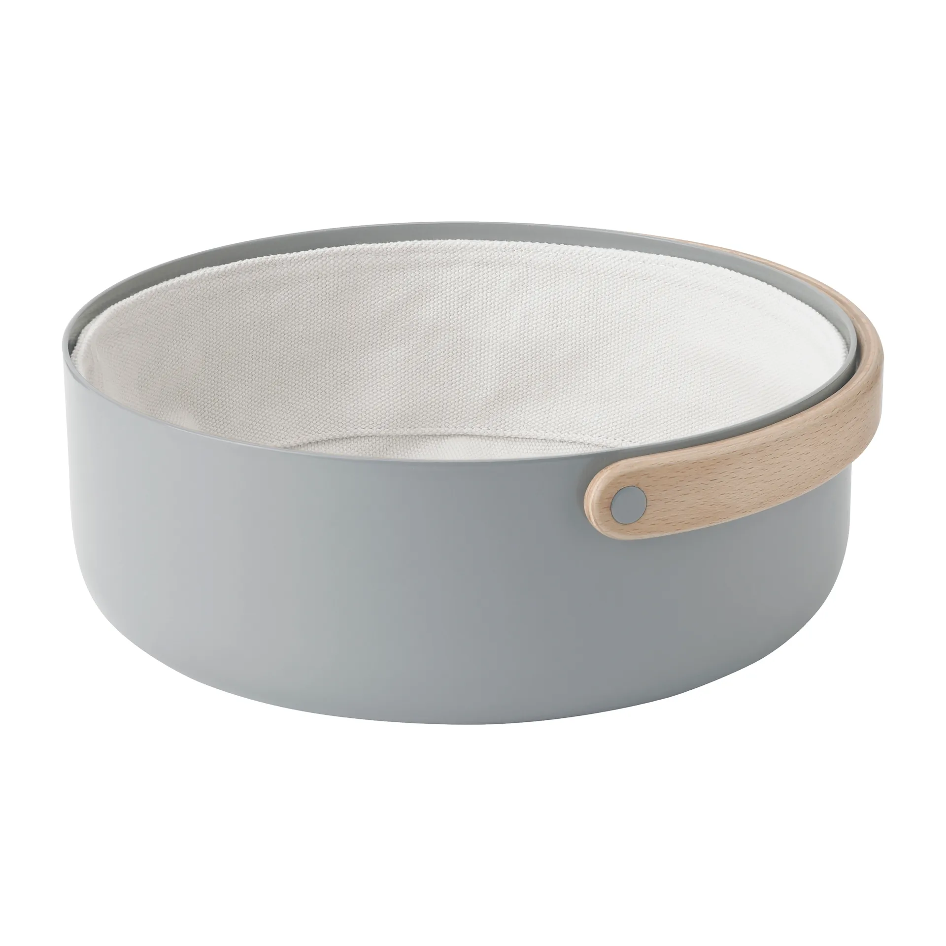 Emma bread 篮子 带把手 Ø23 cm, Grey-book Stelton