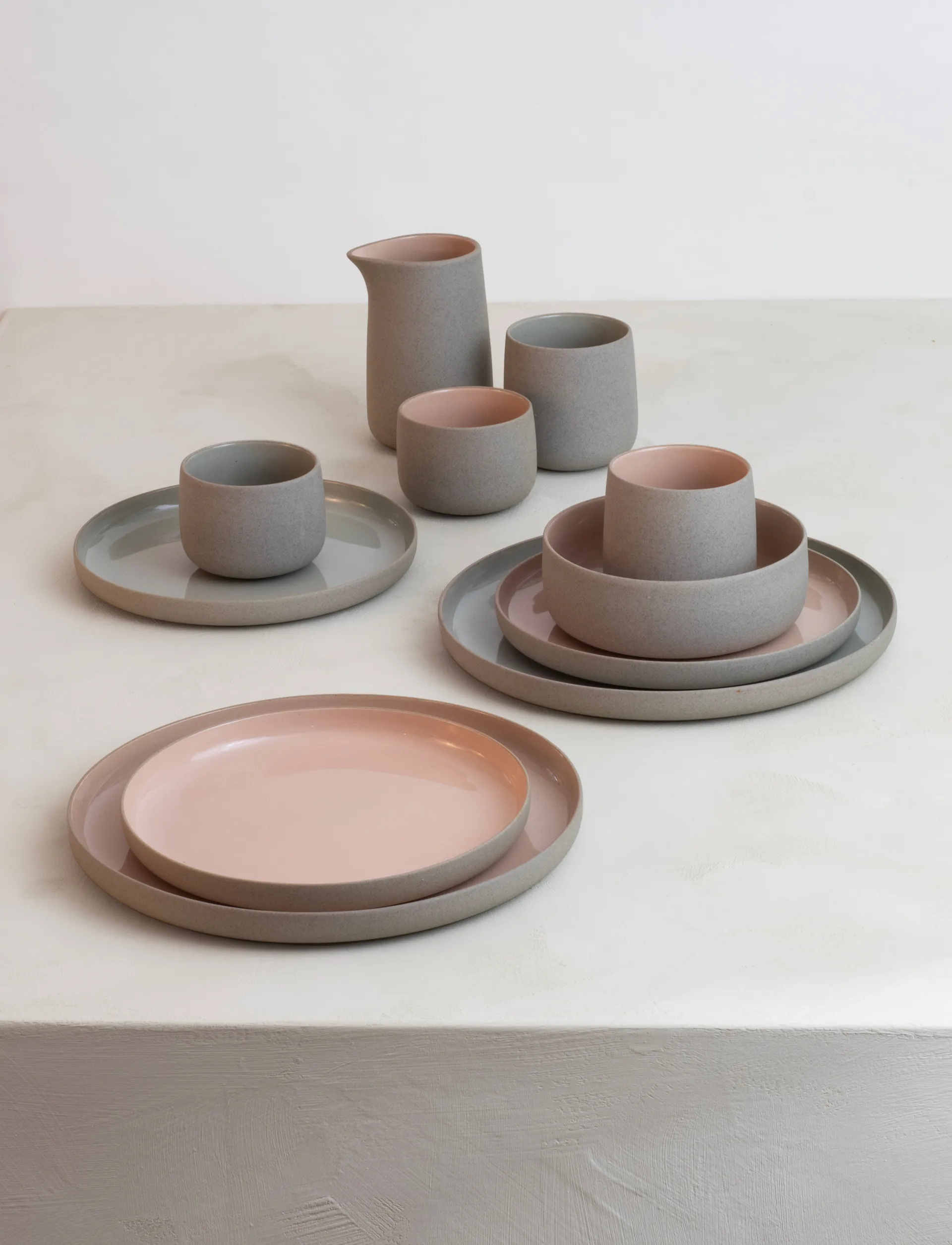 Emma plates Ø19 cm 两件套装, 玫瑰色 Stelton