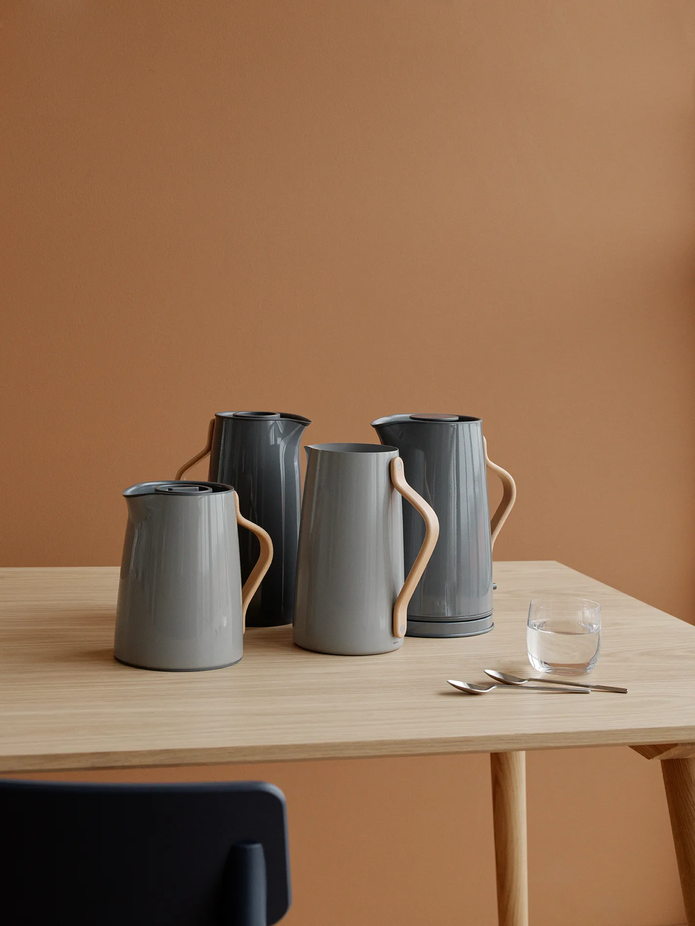 Emma tea vacuum jug, 灰色 Stelton