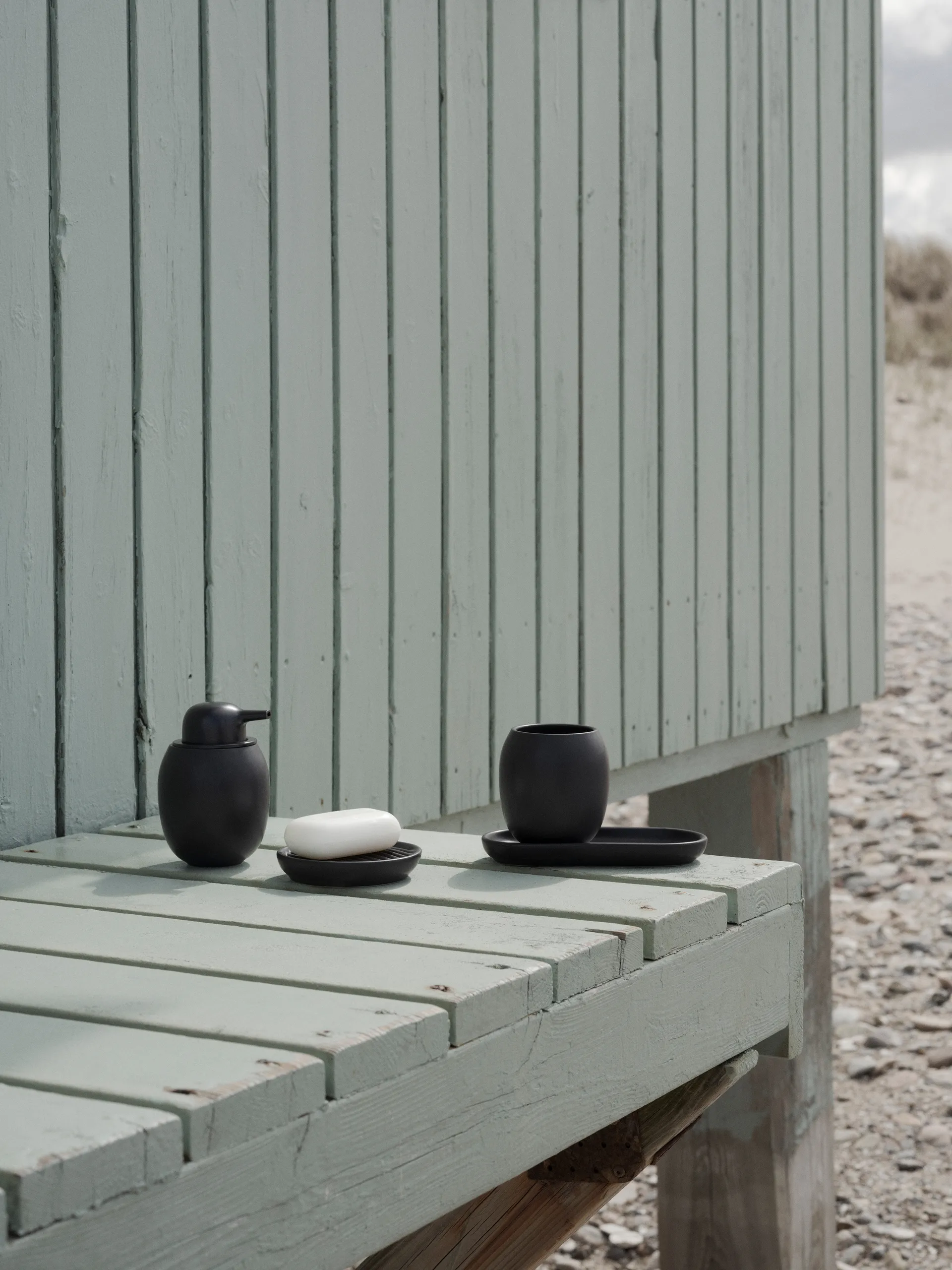 Fjord 皂液瓶 300ml, 黑色 Stelton