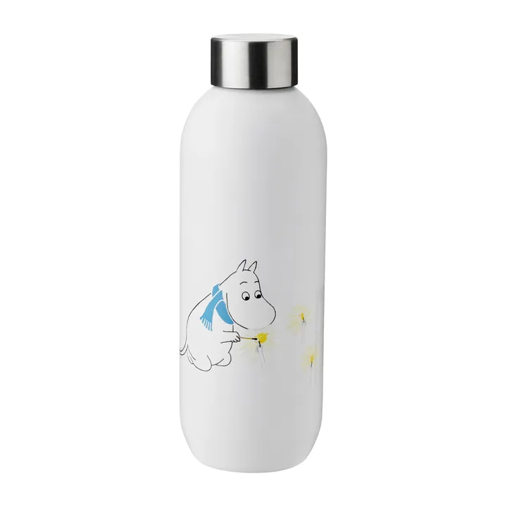 Keep Cool Mumin 水瓶0.75升 - 霜白色 - Stelton