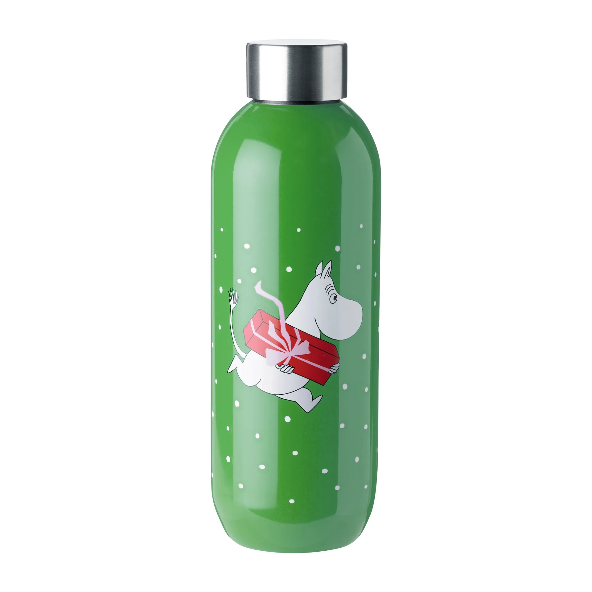 Keep Cool Mumin 水瓶0.75升, 绿色 Stelton