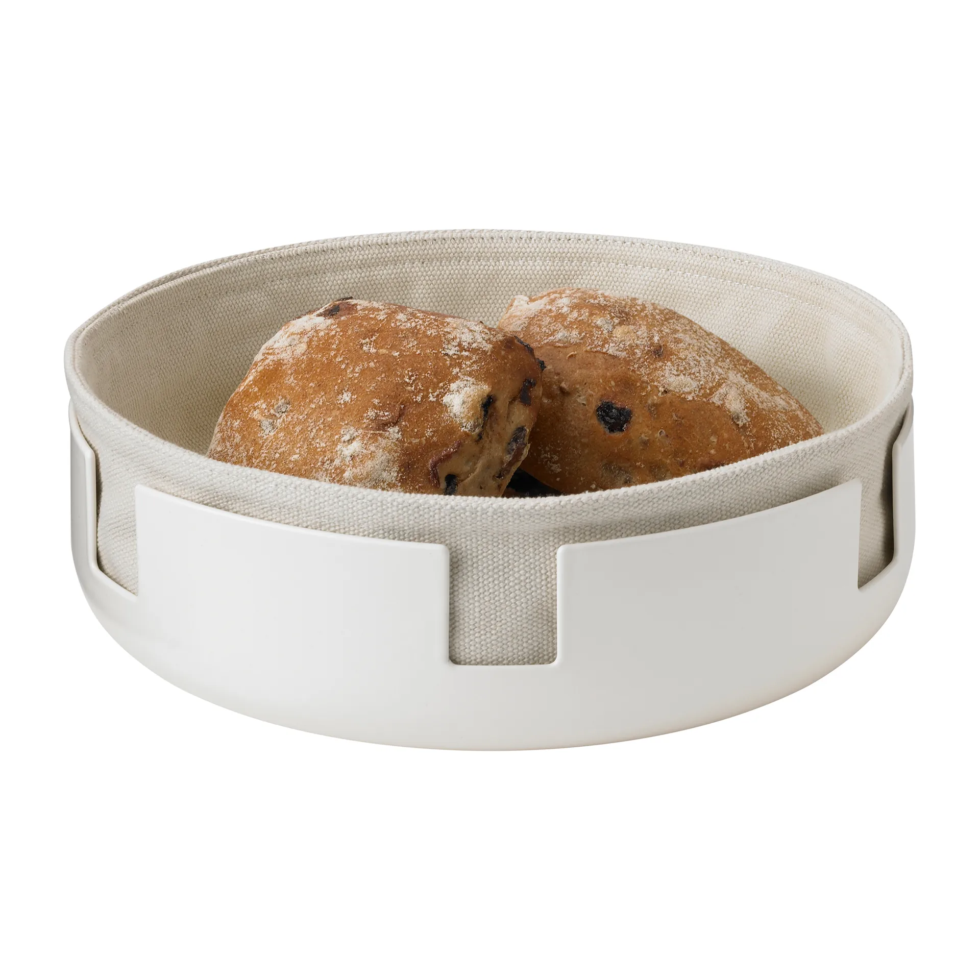 Luna bread 篮子 Ø21.5 cm, Soft white Stelton
