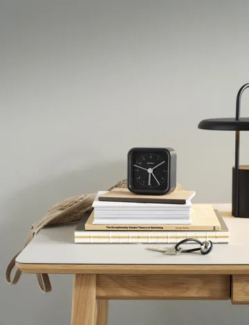 Okiru alarm clock - Black - Stelton