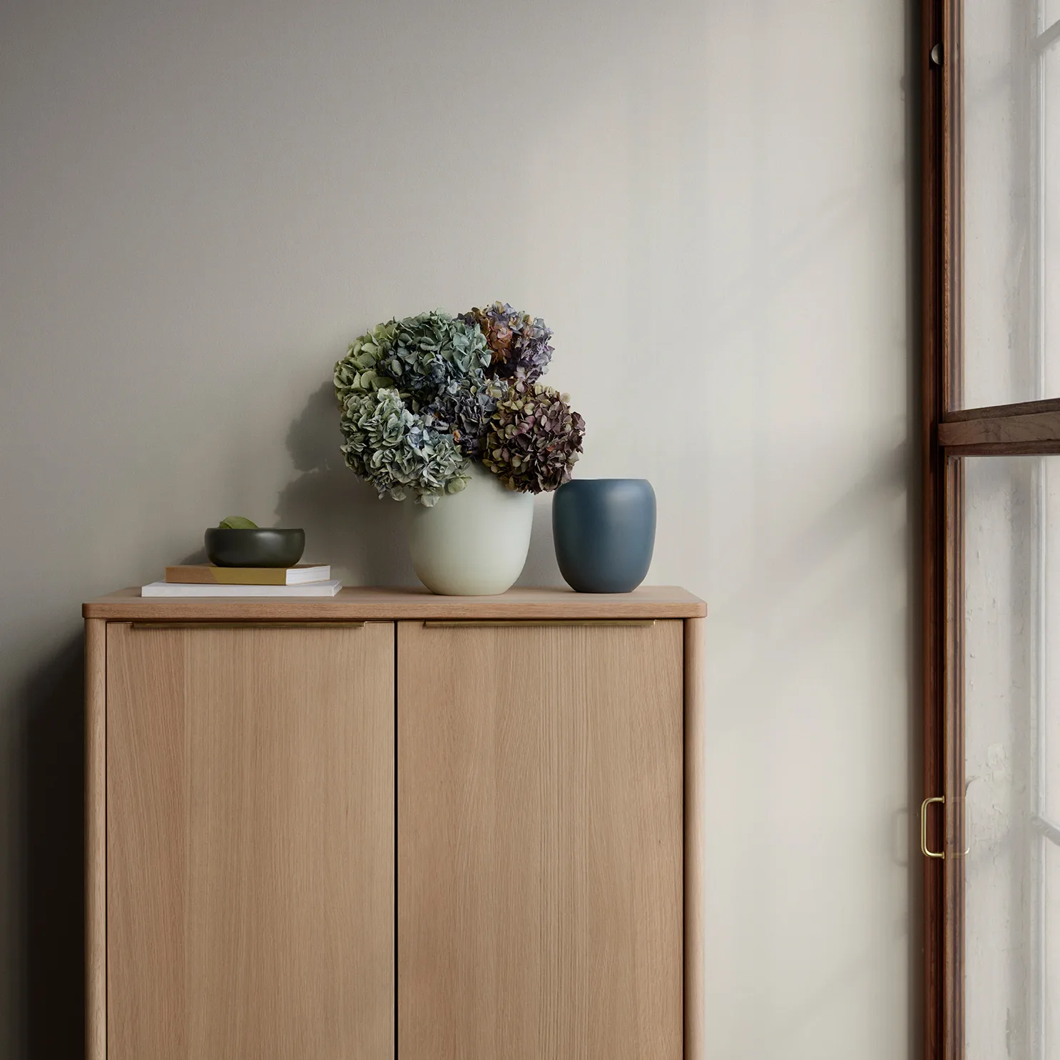 Ora 花瓶 17cm, 灰蓝色_午夜蓝 Stelton