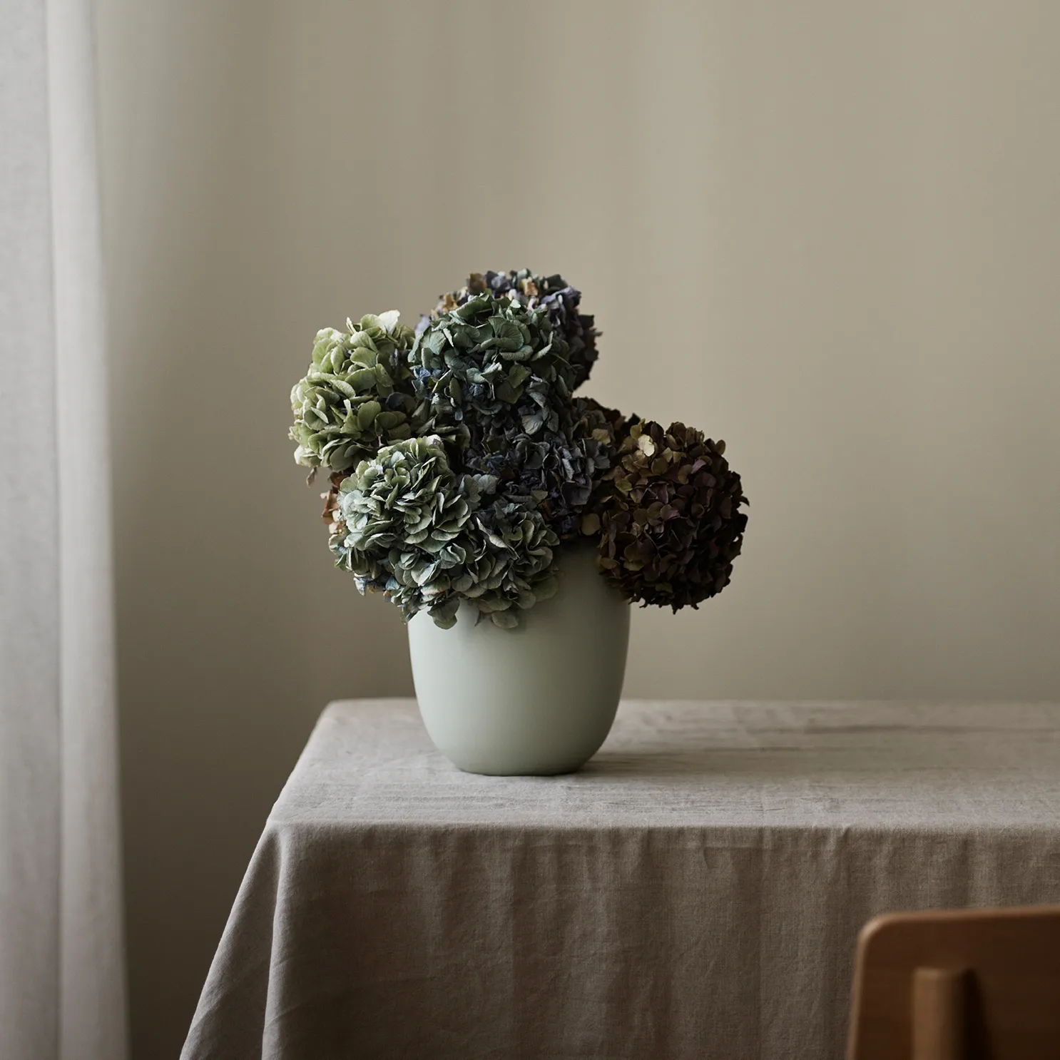 Ora 花瓶 20cm, 新薄荷色_午夜蓝 Stelton