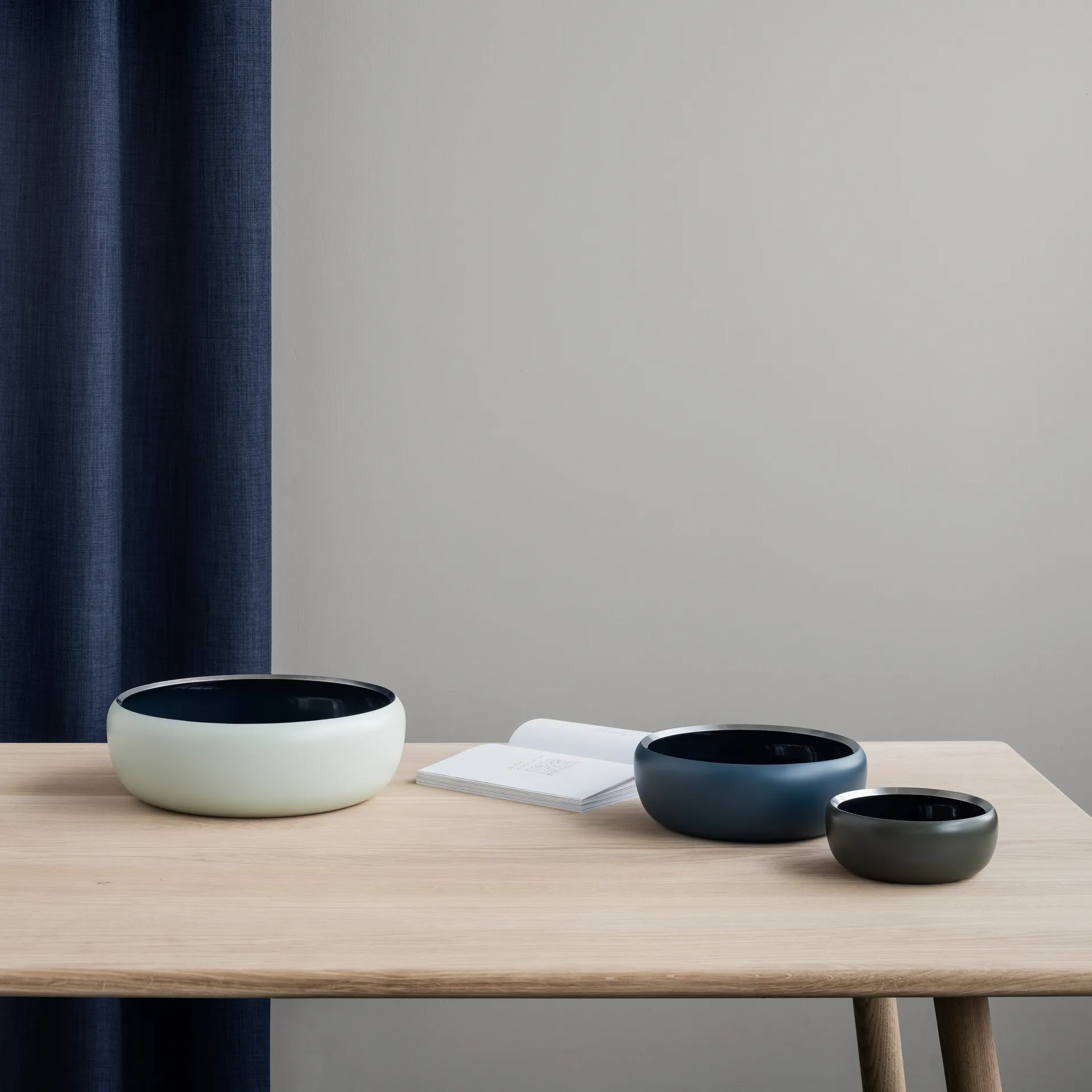 Ora 碗  Ø22 cm, midnight 蓝色 Stelton