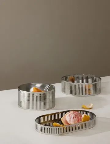 Orlo 不锈钢家用托盘餐盘 - Ø17cm - Stelton