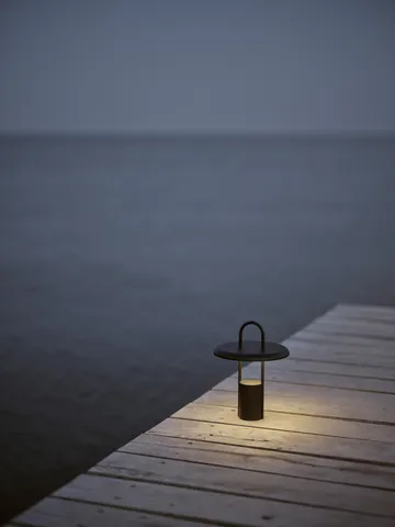 Pier LED便携灯25cm - 黑色 - Stelton