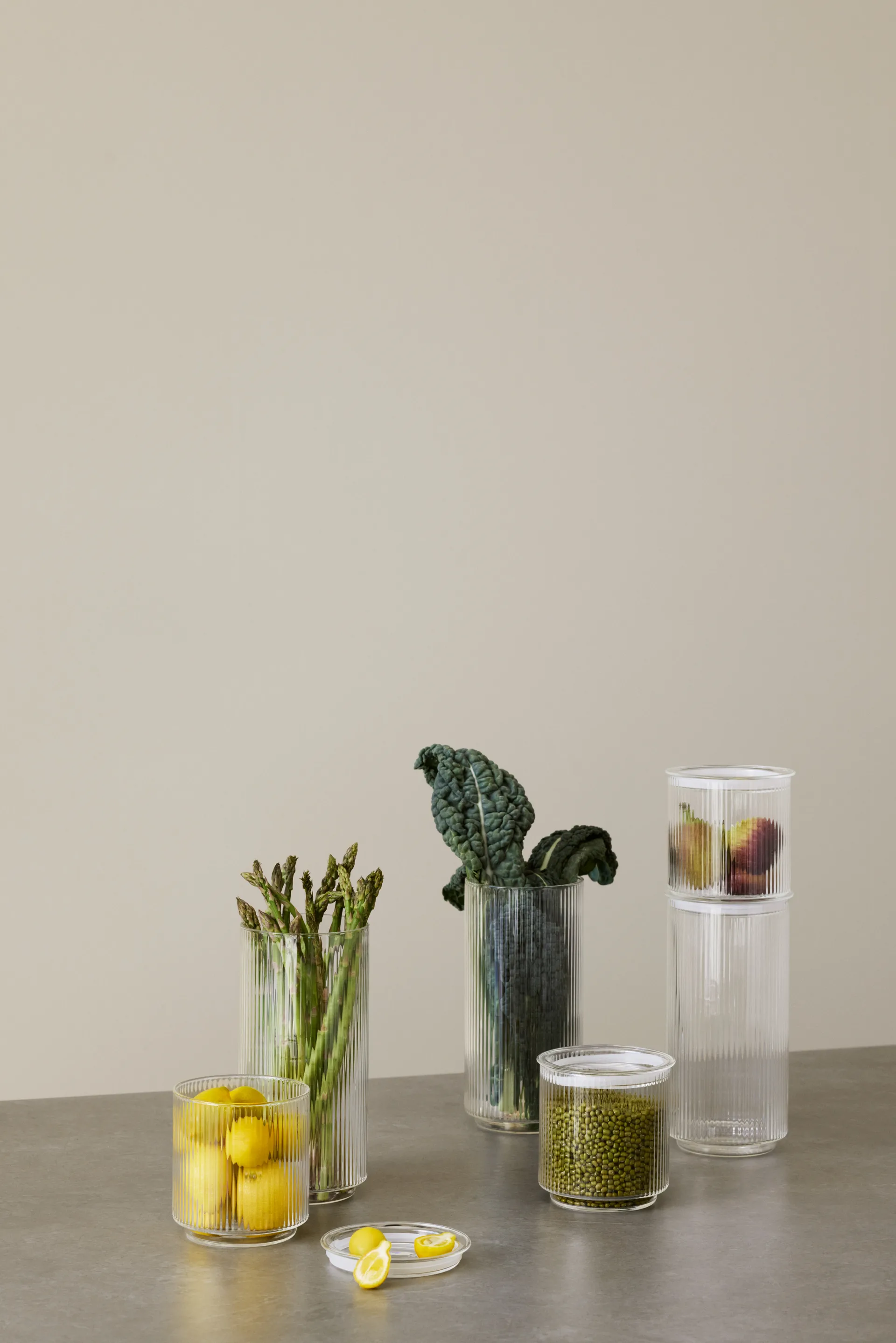Pilastro 透明玻璃厨房储物罐, 1.3L Stelton