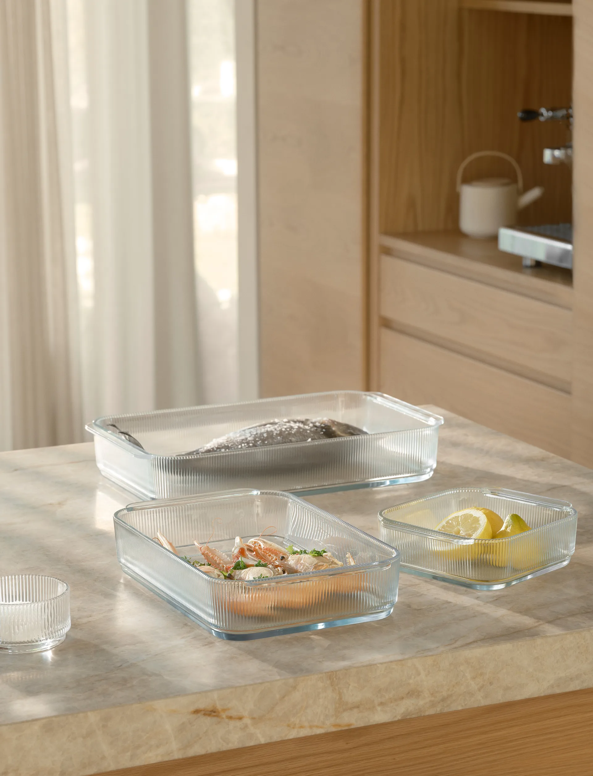 Pilastro 烤盘24.4x40.8cm, 透明 Stelton