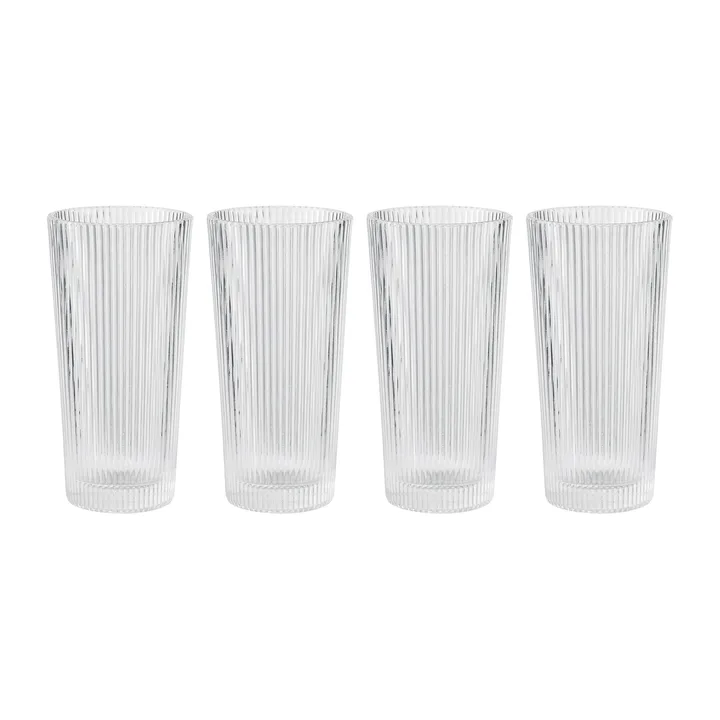 Pilastro 长饮杯 300ml 4件装 - 透明 - Stelton