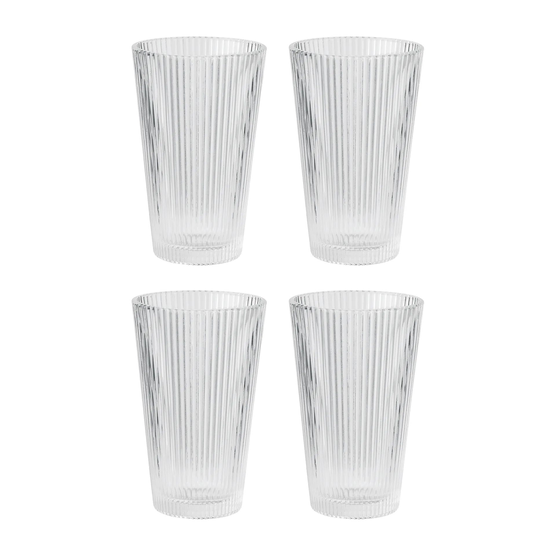 Pilastro drinking glass 35 cl 四件套装, Clear Stelton