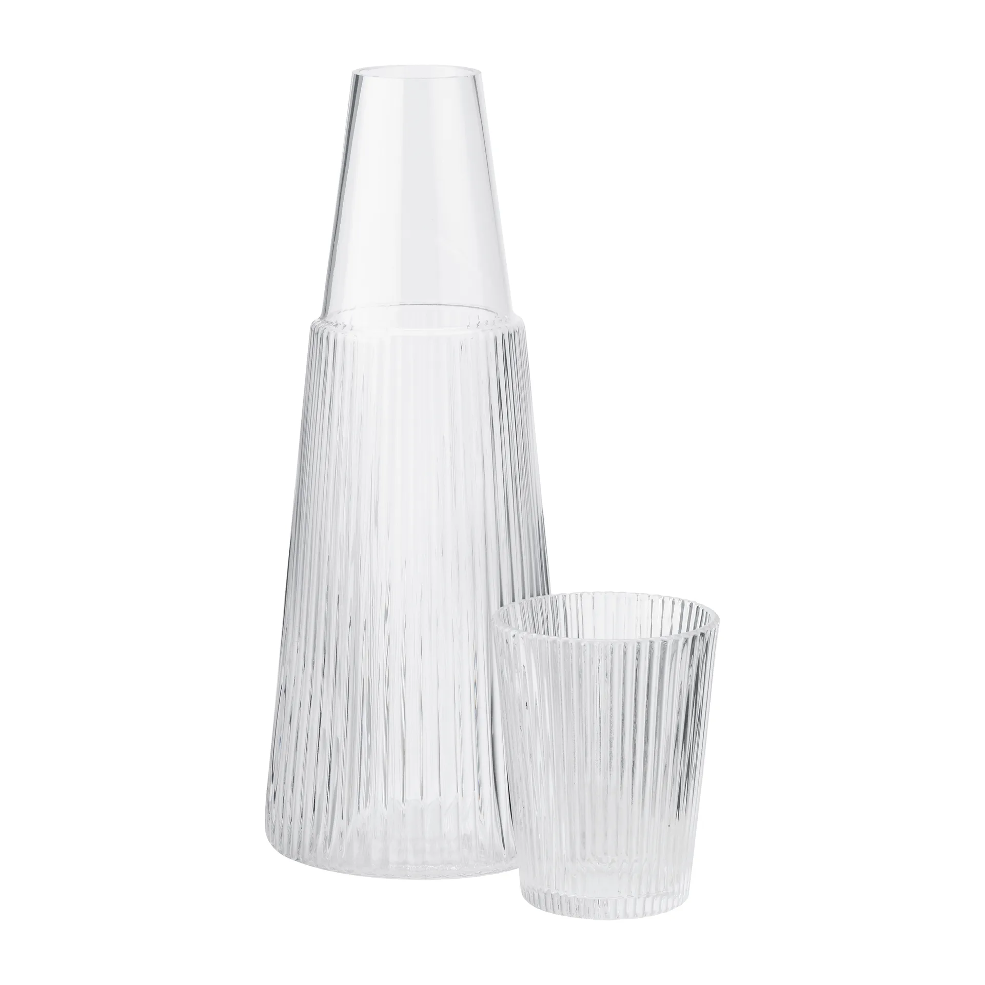 Pilastro 醒水瓶配水杯, 透明 Stelton