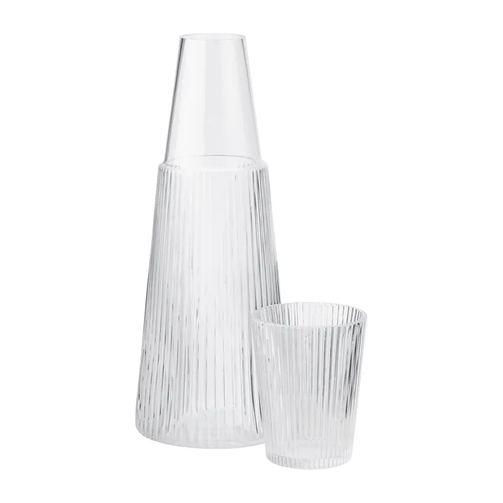 Pilastro 醒水瓶配水杯 - 透明 - Stelton