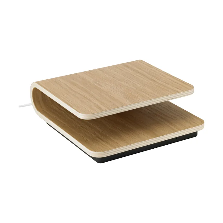Ro 桌面无线充电器底座 - 橡木色 - Stelton